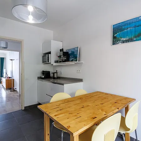 Soleia - Spacious 3p - Beachfront - Parking דירה *